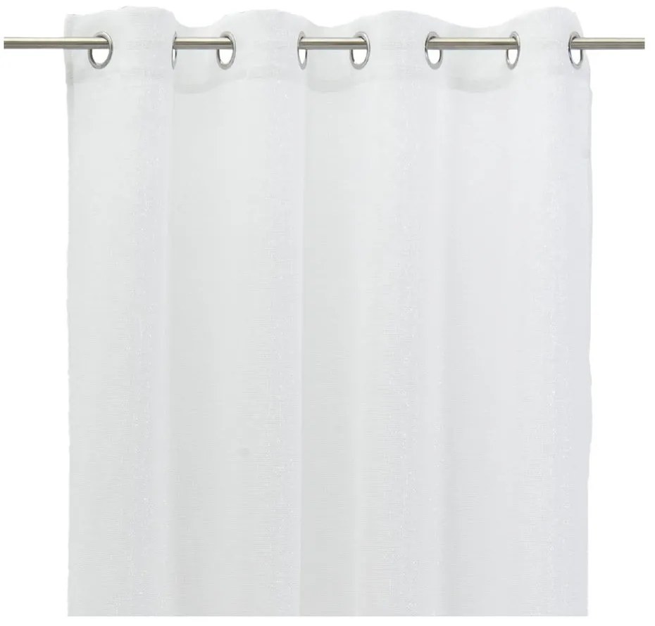 Fehér fényáteresztő függöny 140x260 cm Flat – Casa Selección