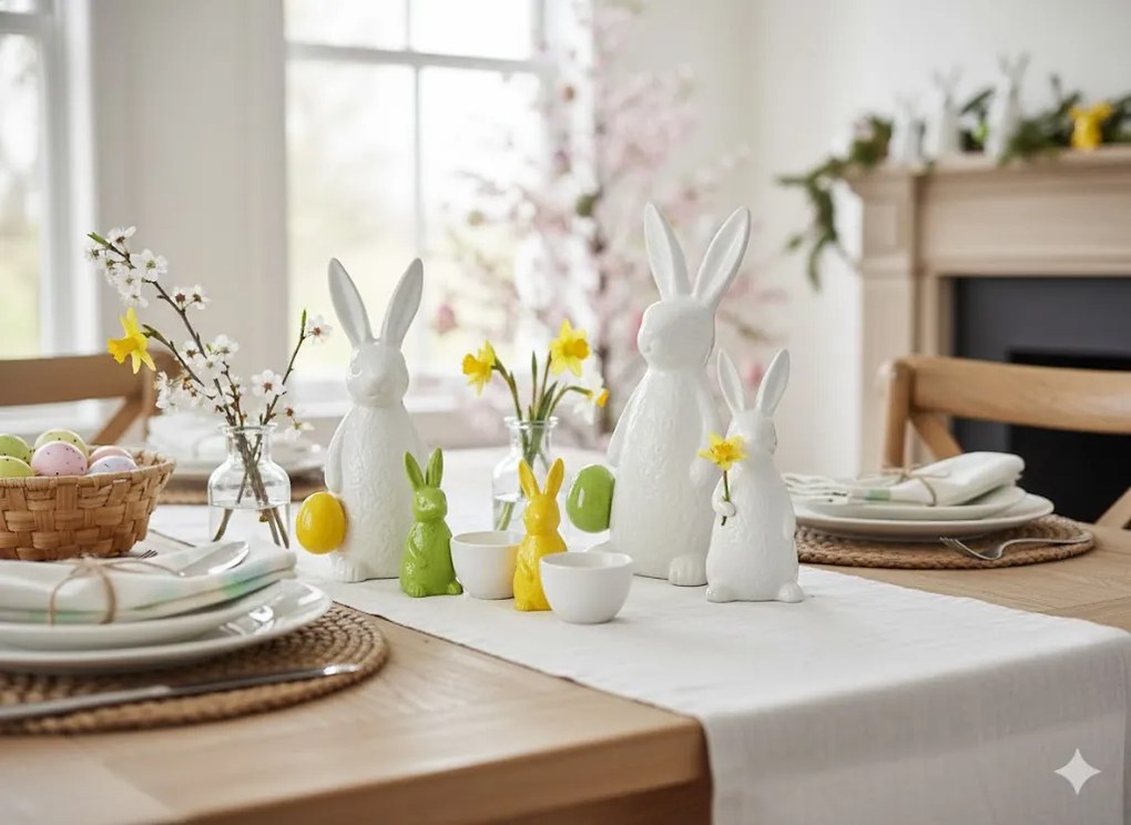 Húsvéti nyuszi Milo, tojástartó, sárga - Philippi