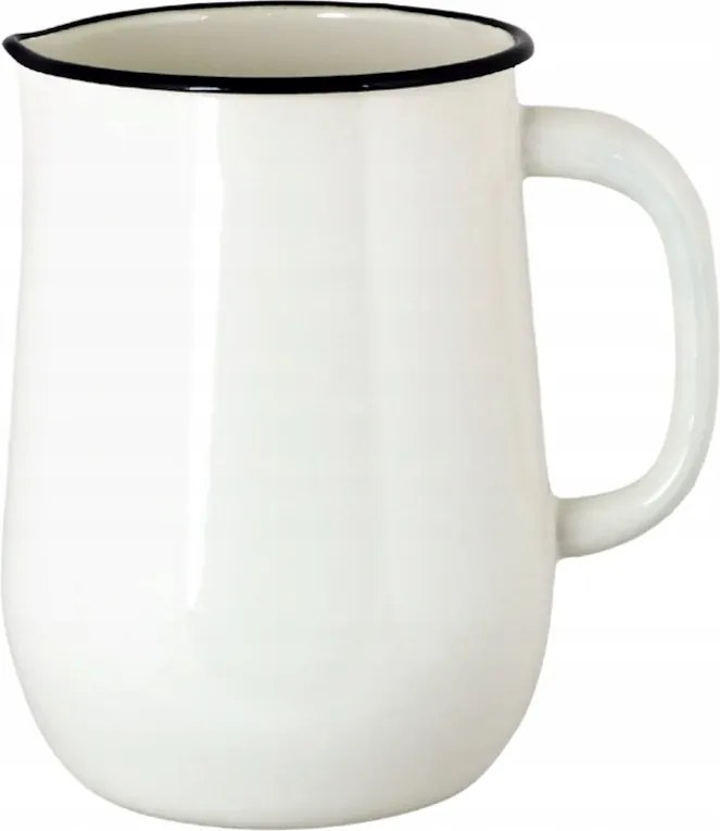 Emil Zománcozott Kancsó Fehér 2.5L