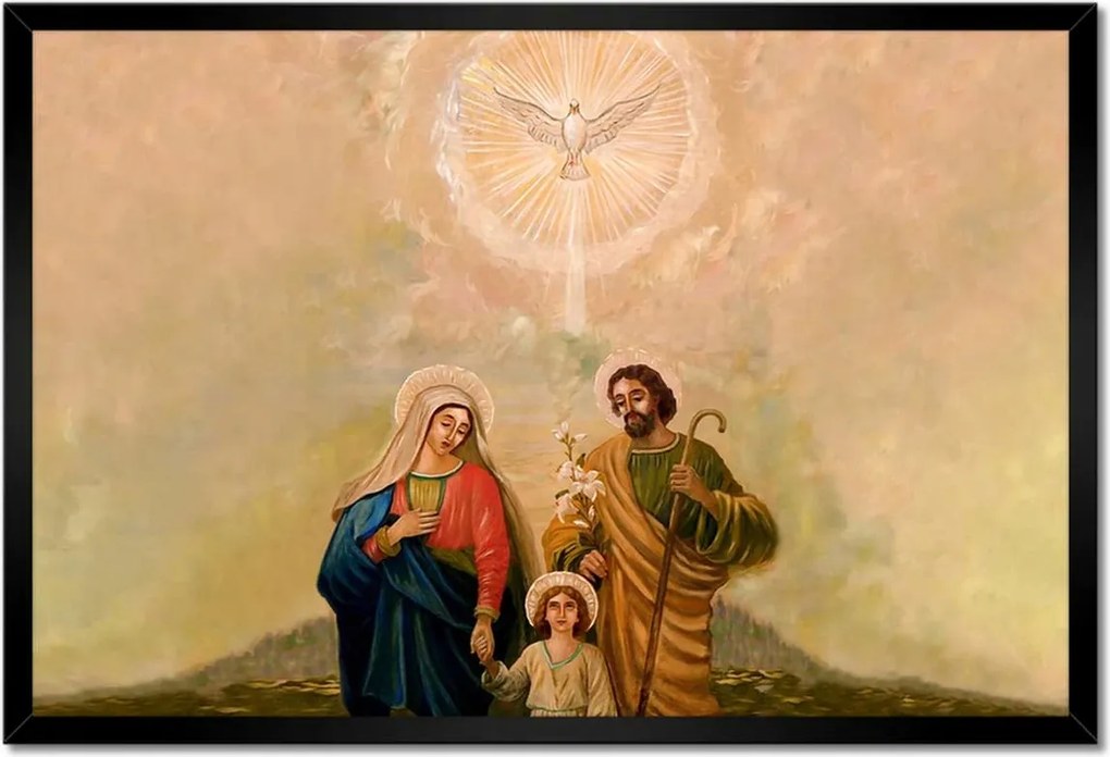 Poszterek keretben 60x40 Szent József Mária