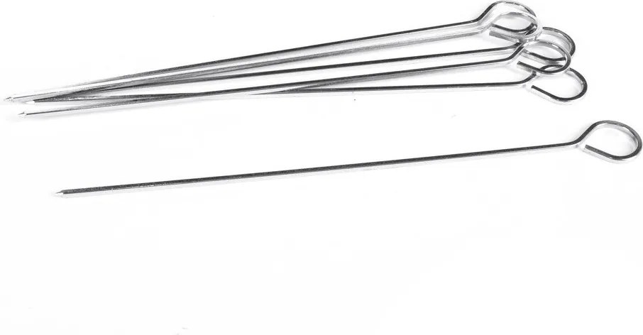 Rozsdamentes acél grillnyárs szett 6 db-os – Orion