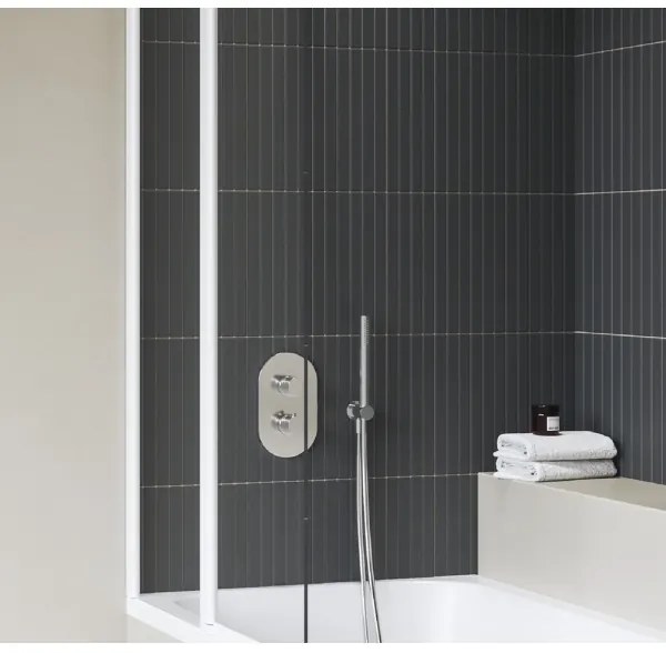 Ravak X070457 - Termosztátos zuhanycsaptelep falba süllyesztett beépítéshez CHROME fényes króm