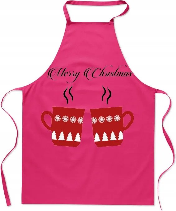 Karácsonyi konyhai kötény Merry Christmas