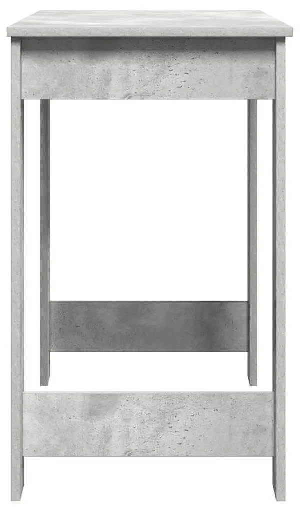 betonszürke forgácslap íróasztal 100x45x75 cm
