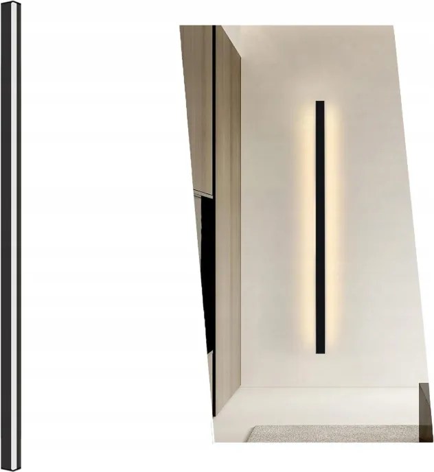 Modern Led Fali Lámpa Beltéri Fali Lámpa Hosszú 60 CM