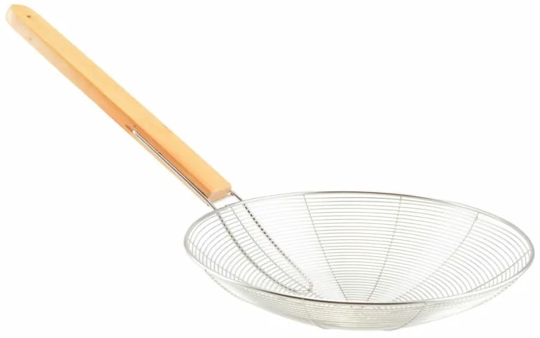 Perfect Home Wok - Sült kiszedő, tepertő kiszedő, fa nyéllel 12335