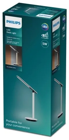 Philips - LED Dimmelhető érintős asztali lámpa ROCK LED/5W/5V 1800 mAh