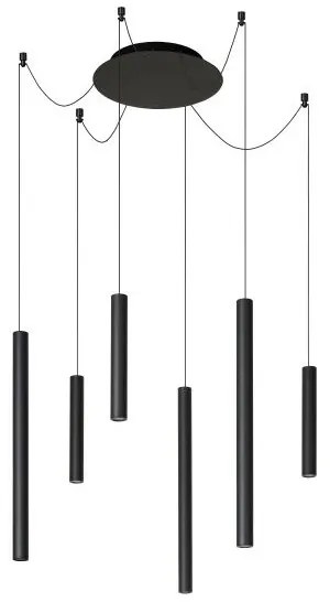 Lucide 74403/06/30 - LED Dimmelhető csillár zsinóron LORENZ 6xLED/4W/230V pók