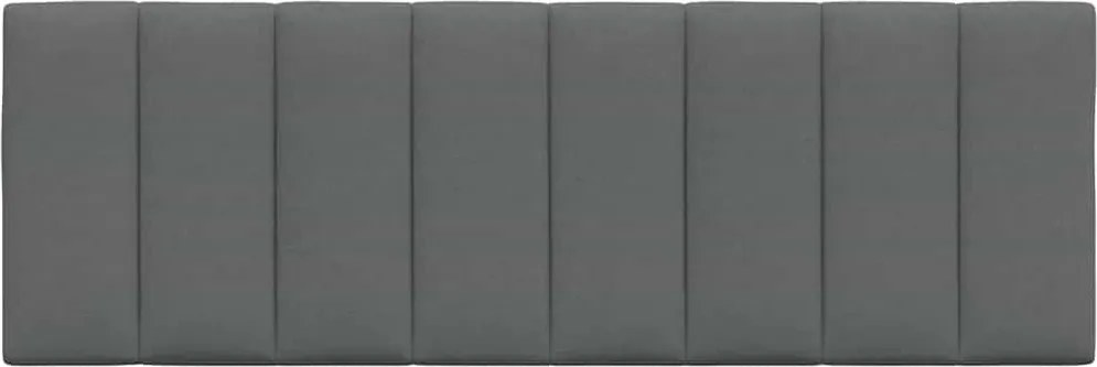 sötétszürke szövet fejtámla párna Hanko 140 cm