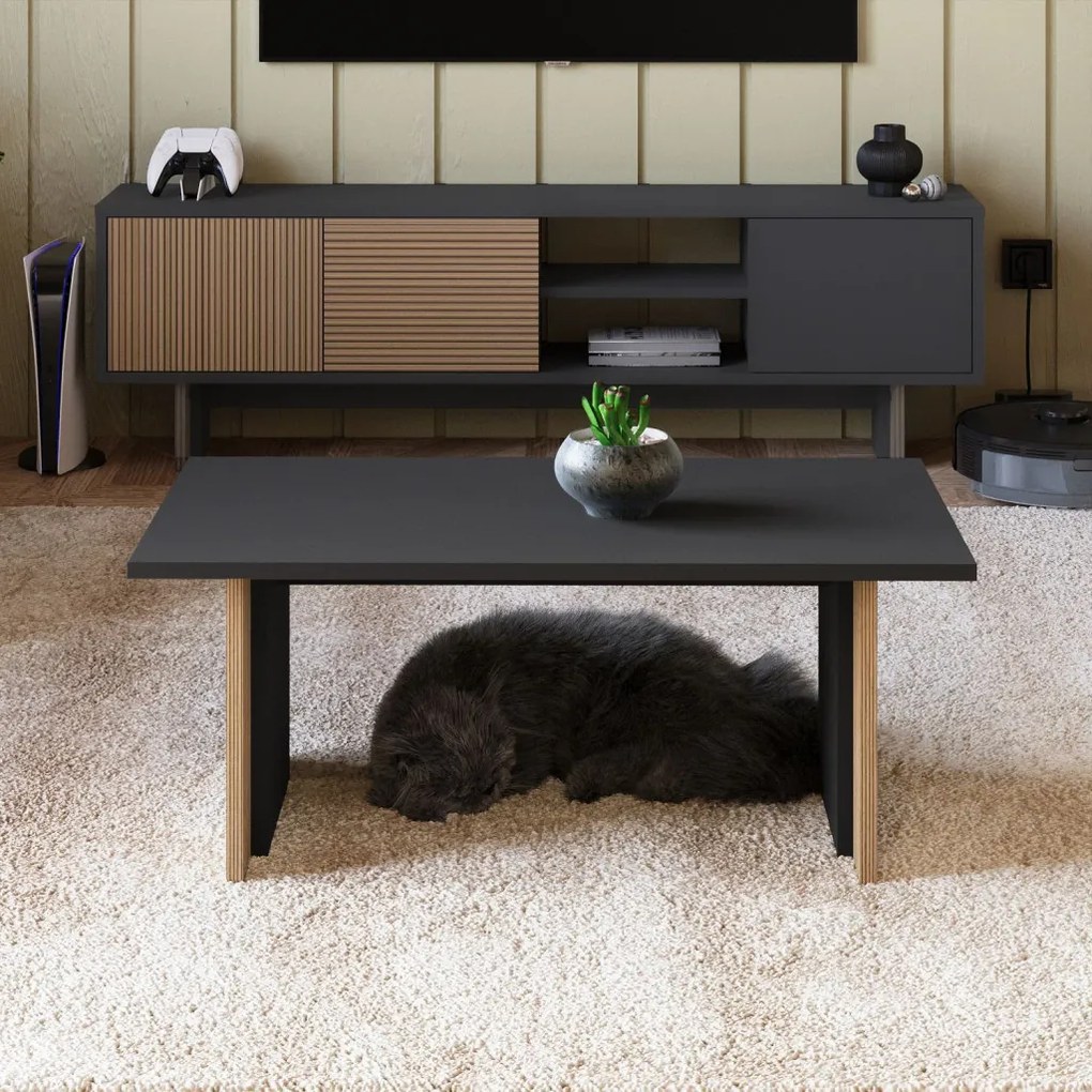 Ravello - Warm Oak, Anthracite