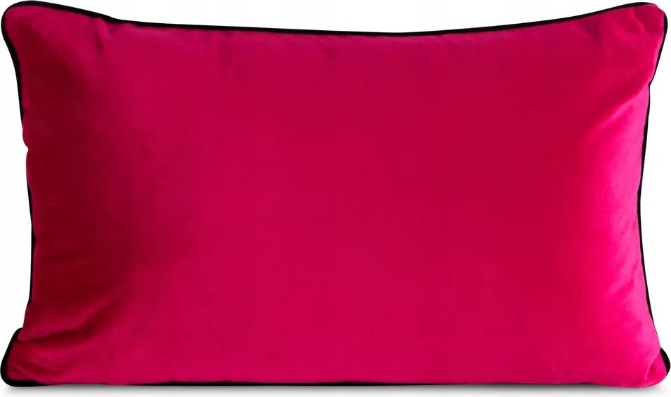 Dekoratív párnahuzat GAJA3 30x50 töltettel Eurofirany amaránt szegély