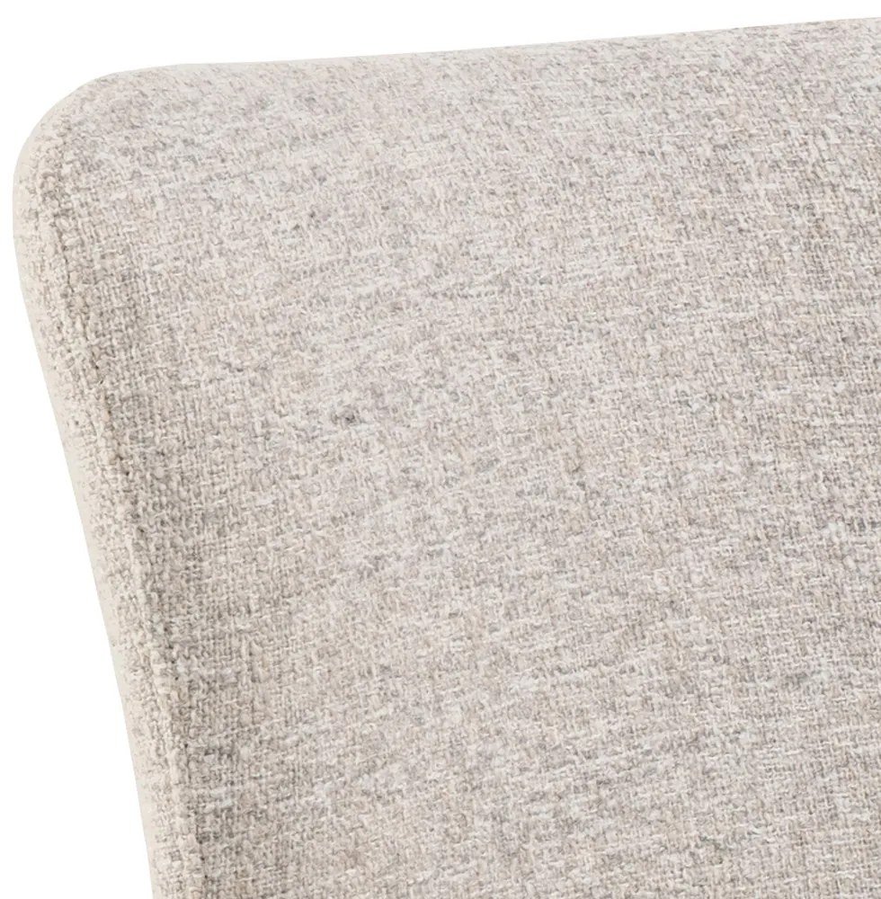 MAZZONI EXPORT SARETTA Beige Melanzs (Java 196 szövet) - MODERN KÁRPITOZOTT FORGÓSZÉK NAPPALIBA/ÉTKEZŐBE/LOFT IRODÁBA