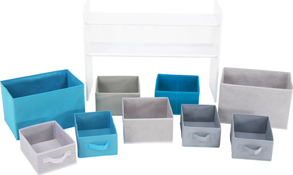 Rendszerező/Polcállvány játékokhoz, sokszínű/minta, DARLING TYP 2