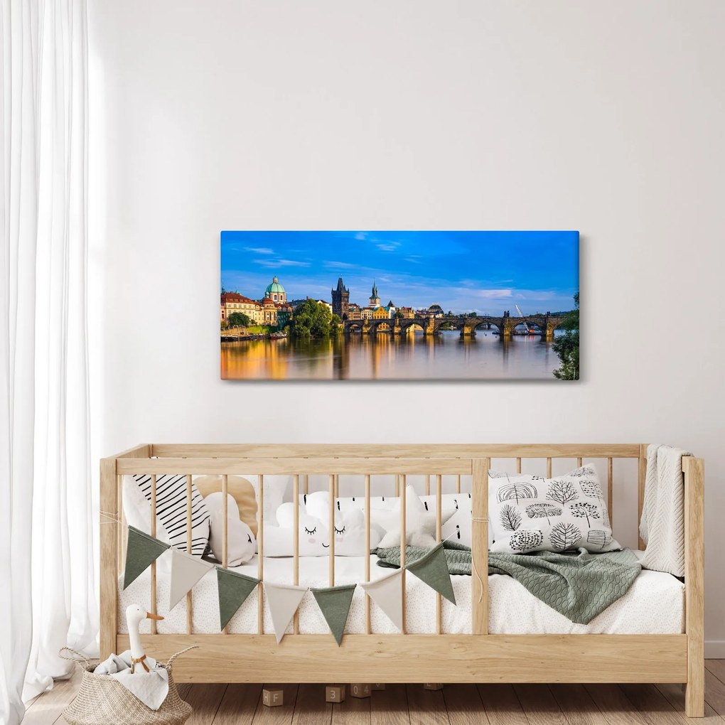 Károly-híd képe (120x50 cm)