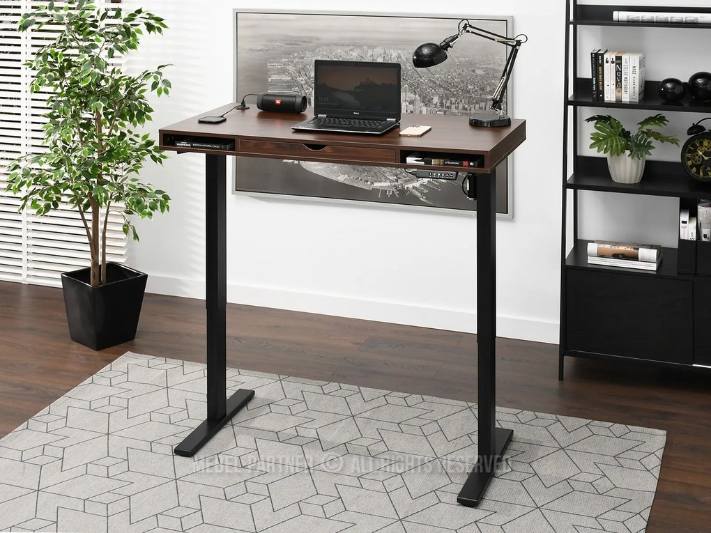 PC asztal Osto 120 (dió + fehér). 1109829