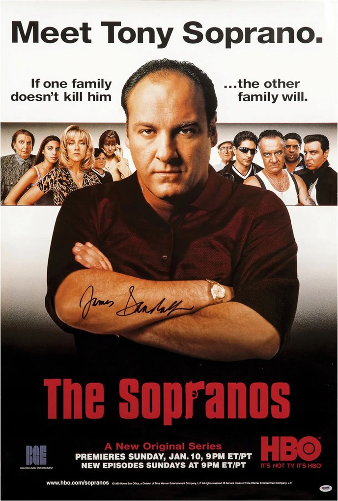 Poszter The Sopranos Család Maffiózó