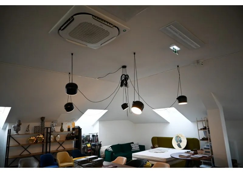 KH Eye 5 fekete függeszték design lámpa