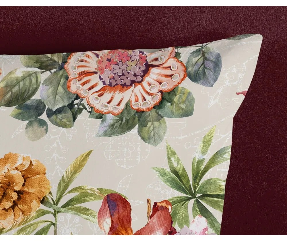 Bézs egyszemélyes-hosszabbított pamut ágyneműhuzat 140x220 cm Jaimy – Good Morning