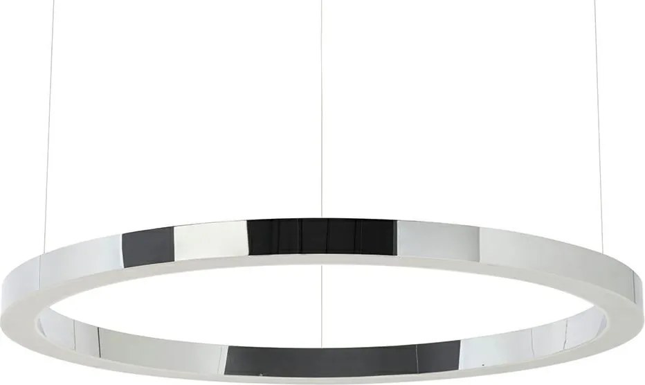 KING HOME JD8169-100SILVER RING Modern Led Függesztett Lámpa Ezüst LED IP20