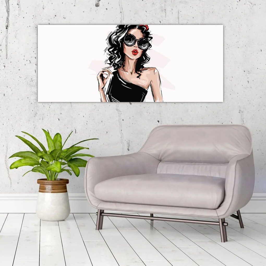 Kép - Divat nő (120x50 cm)