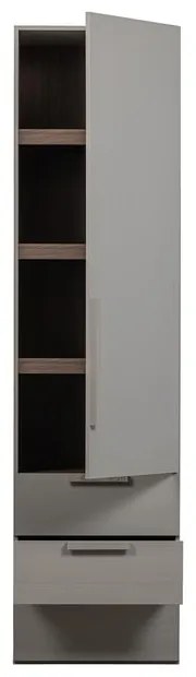 Szürke moduláris szekrény 55x210 cm Rens – WOOOD