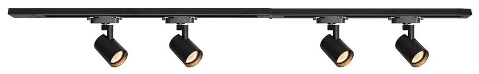 Spotlámpa sínrendszerrel VOLF 4xGU10/10W/230V fekete