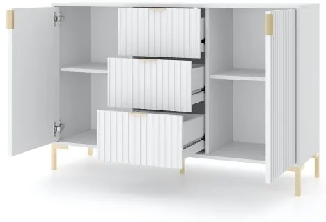 FLOP fiókos komód, fehér