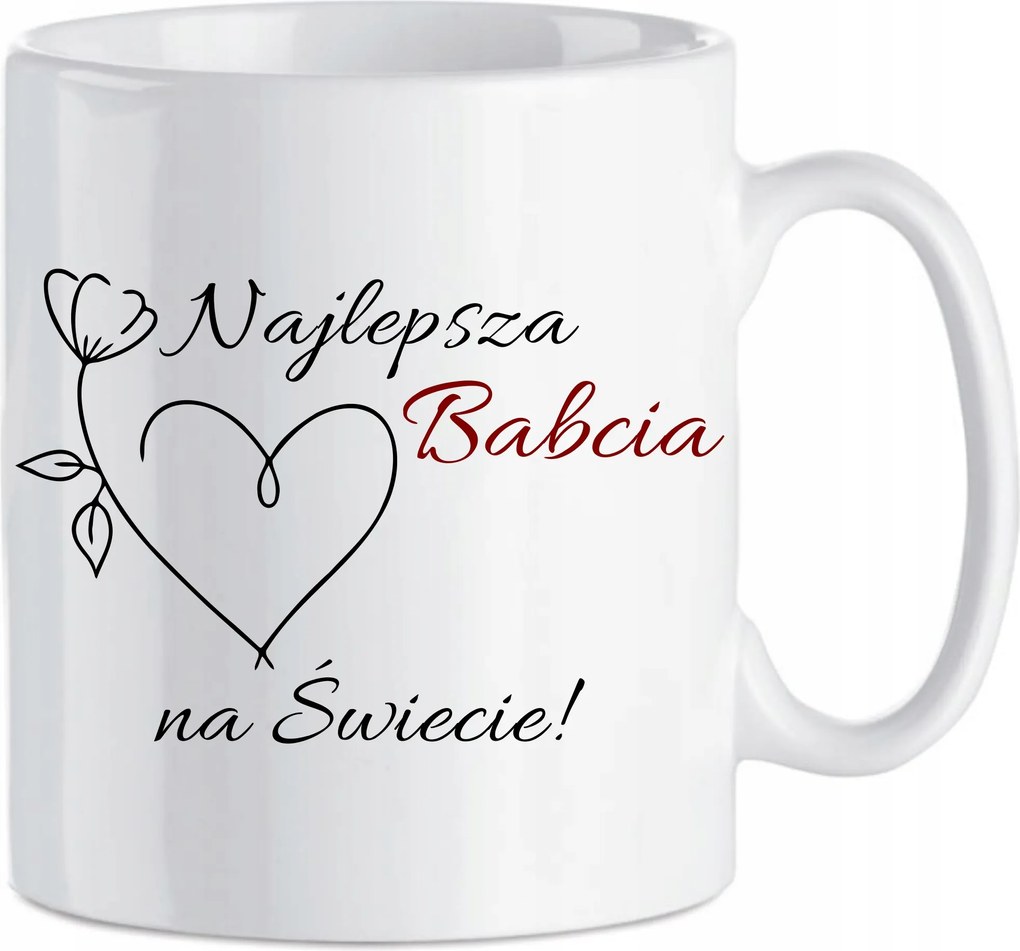 Kerámia bögre Ajándék Nagyinak A legjobb Nagymama a világon!