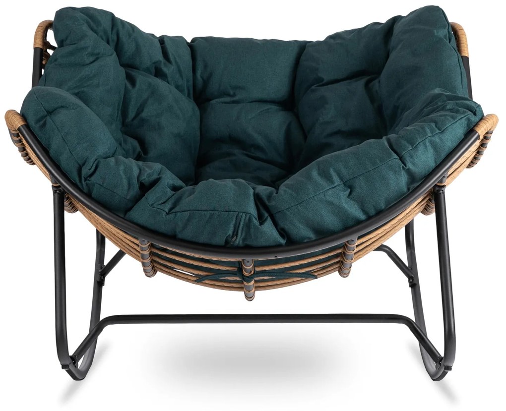 Hintafotel Zöld Párnával. ELTON