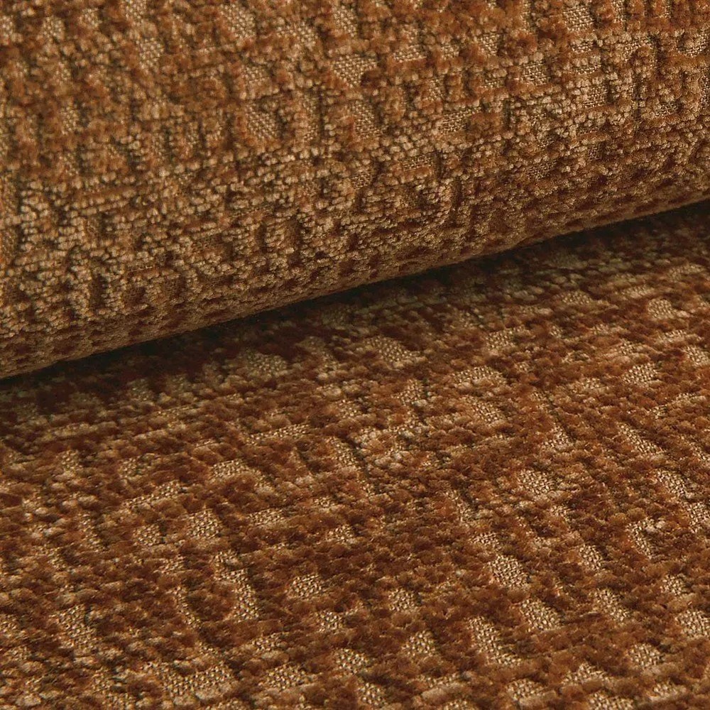 Narancssárga kinyitható-tárolóhelyes kanapé 238 cm Kalena – Makamii