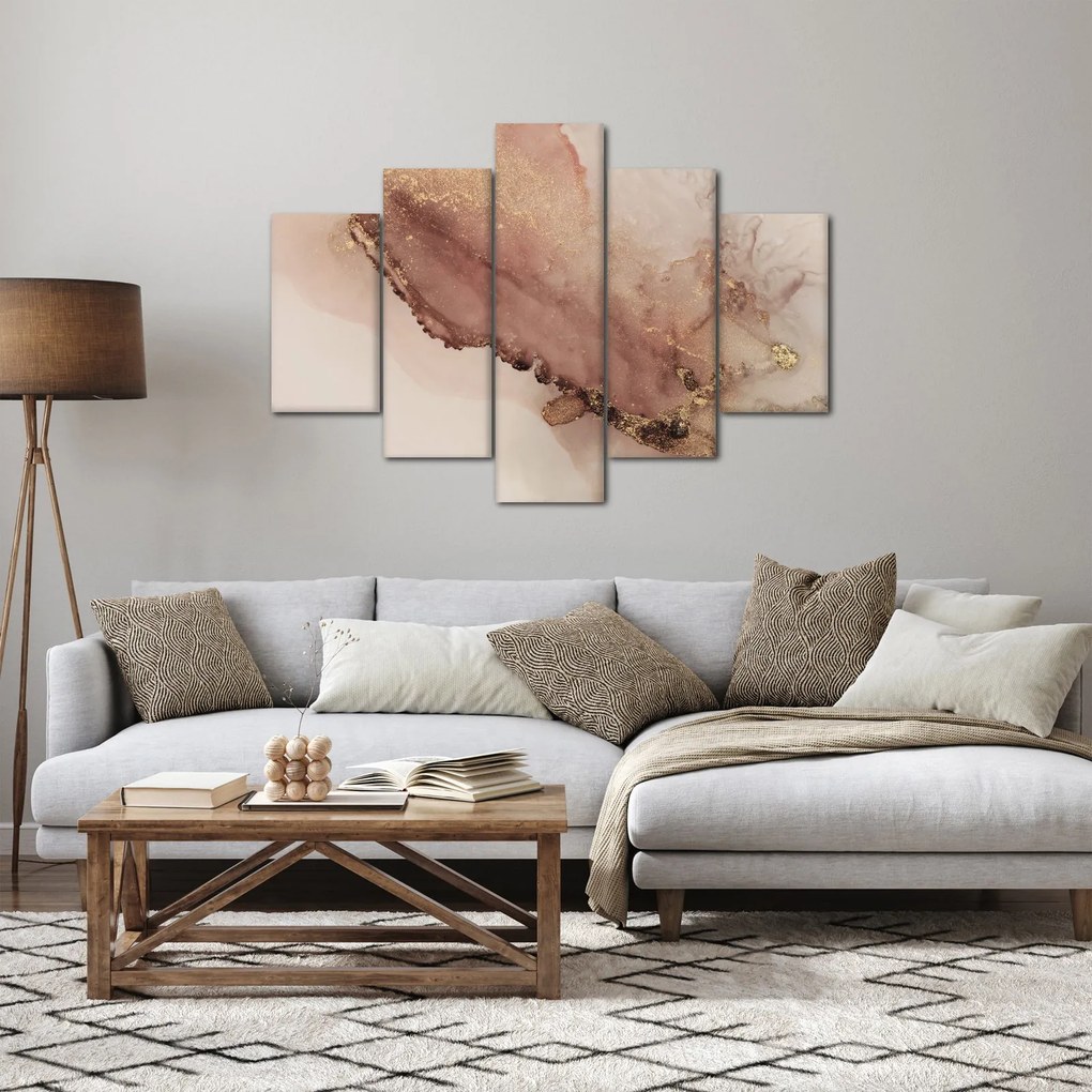 Kép - Arany csillogás (150x105 cm)