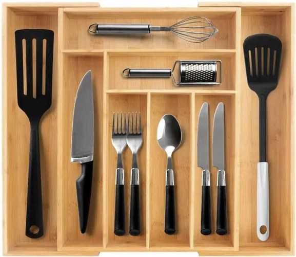 Bamboo drawer insert/organizer Ruhhy 19189