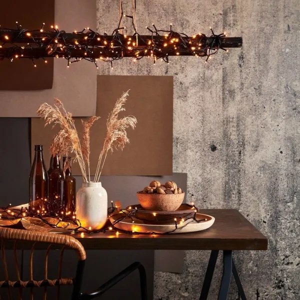 Eglo 411518 - LED kültéri karácsonyi fényfüzér GOLDEN 1200xLED 29m IP44 meleg fehér