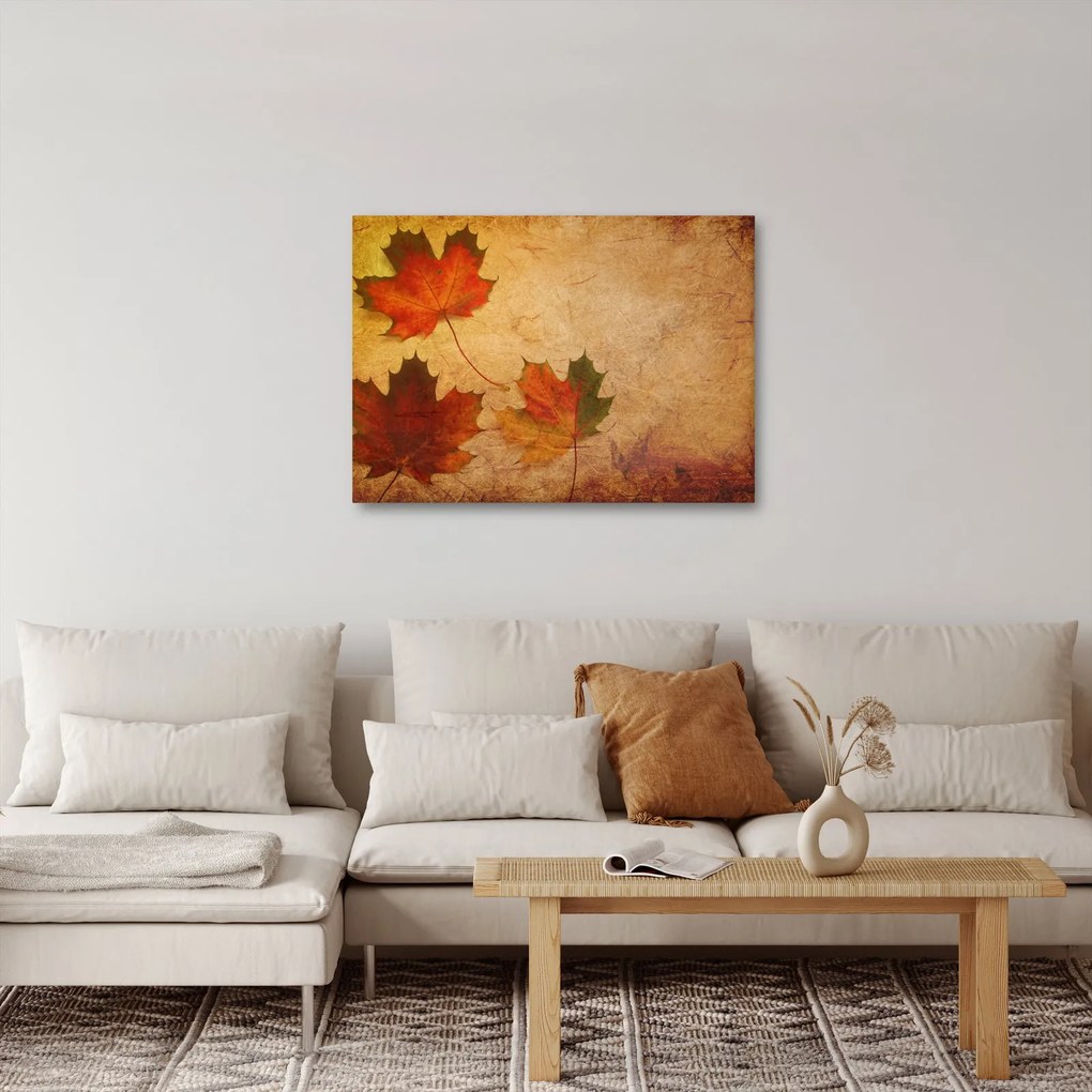 Őszi motívumú kép (70x50 cm)