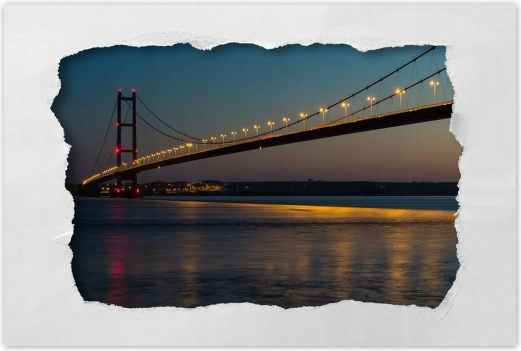 Poszterek 120x80 Megvilágított híd