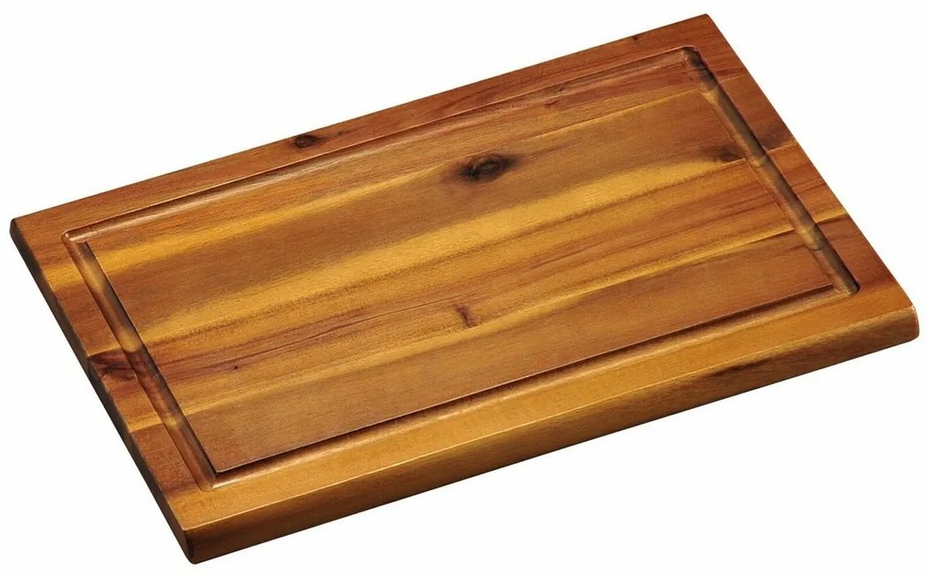 Kesper 28180 Akáciafa vágódeszka, 32 x 21 x 1,5 cm