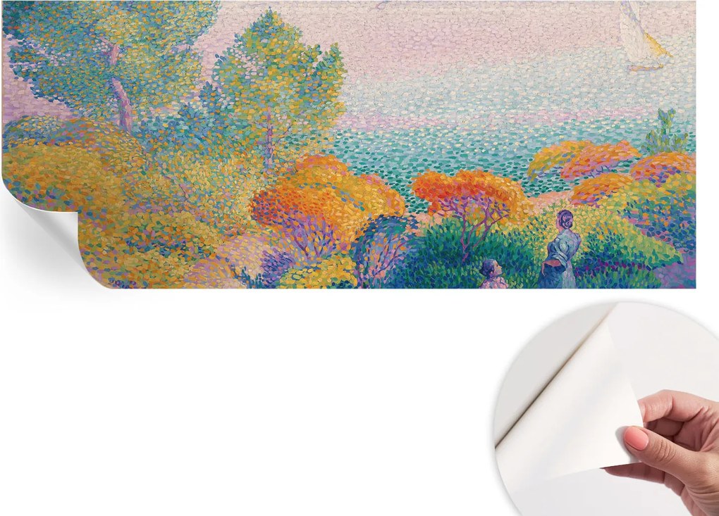 Öntapadós tapéta Divatos 3D fali ragasztó Tengerparti tájkép 250x104 cm