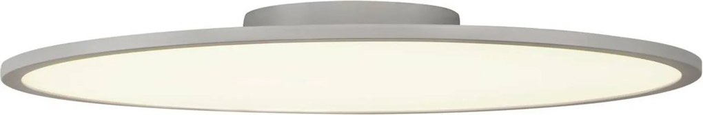 Slv Big White Panel 60 kerek beltéri Led mennyezeti lámpatest, ezüst