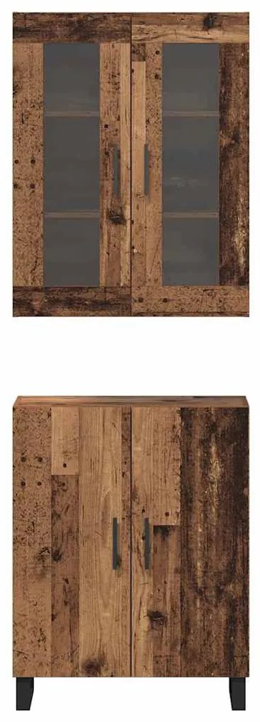 Magasfiú Falra szerelhető Régi fa 69.5 x 34 x 90 cm Faanyag
