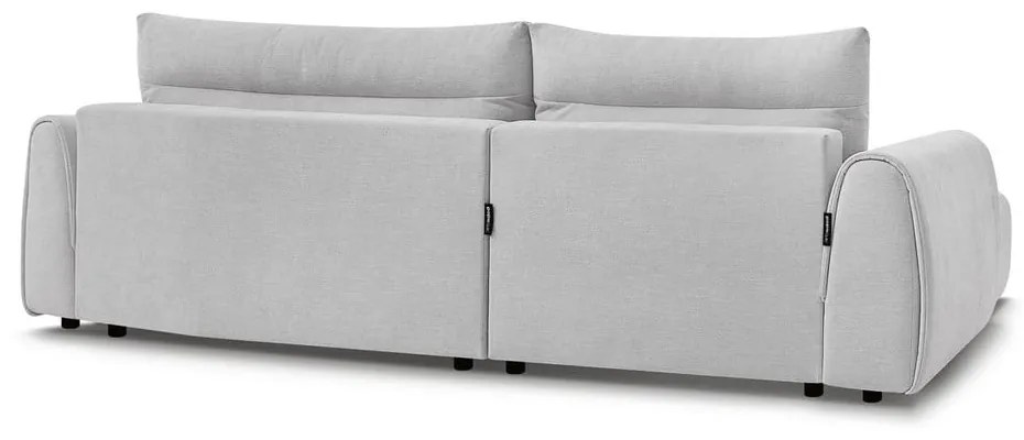 Világosszürke sarokkanapé Aden – Bobochic Paris
