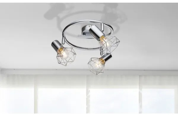 Globo 54802-3 - Spotlámpa XARA I 3xE14/40W/230V