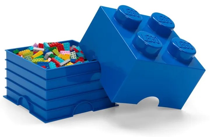 Kék szögletes tárolódoboz - LEGO®
