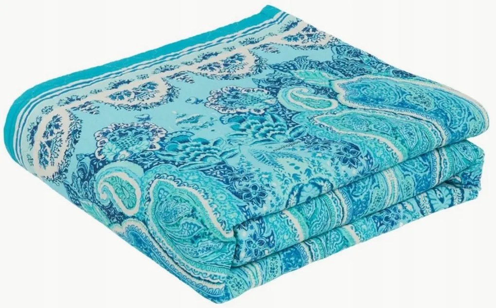 Bassetti ágytakaró pamut 255 cm x 180 cm kék