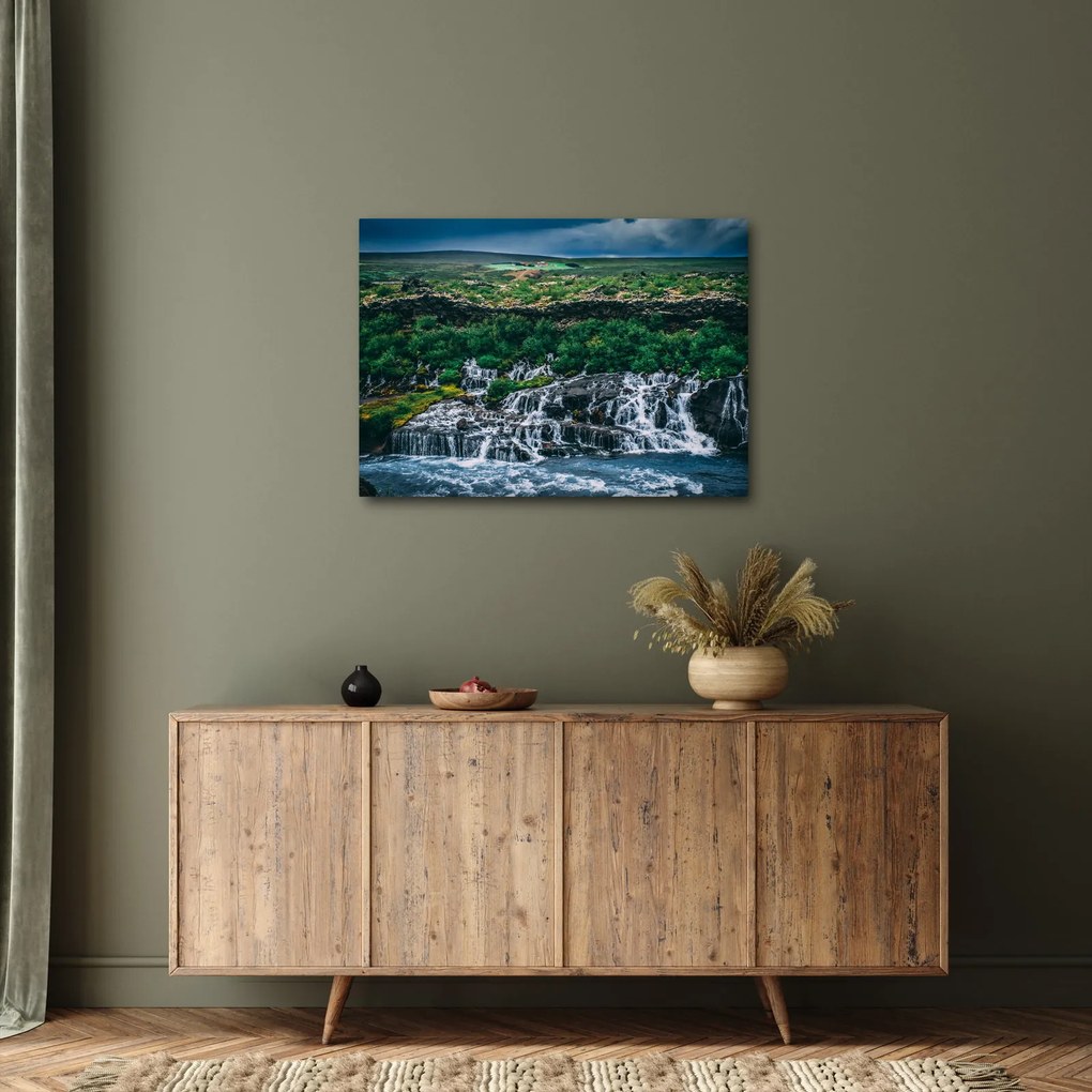 Vízesések képe a természetben (70x50 cm)