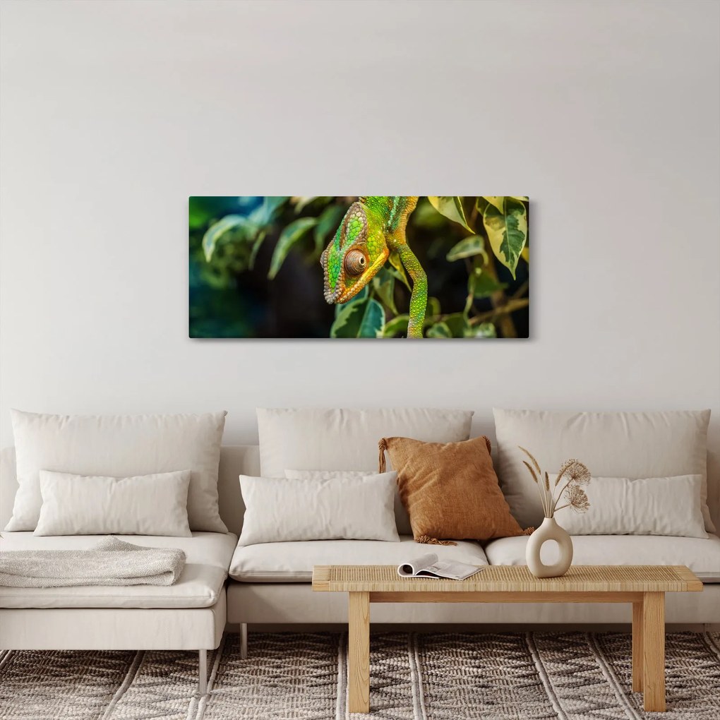 Kaméleon képe (120x50 cm)