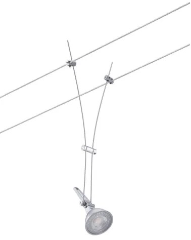 Paulmann 94487 - 1xGU5,3/50W COMET spotlámpa 230V matt króm