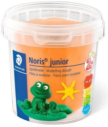 Modellező gyurma készlet, STAEDTLER Noris&reg; junior 813, 4 különböző neon szín (TS813FSLE)