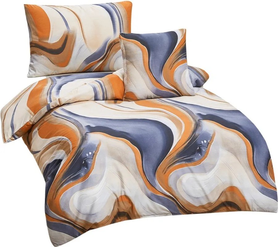 Egyszemélyes háromrészes mikroszatén ágyneműhuzat 140x200 cm Gonzalo – My House