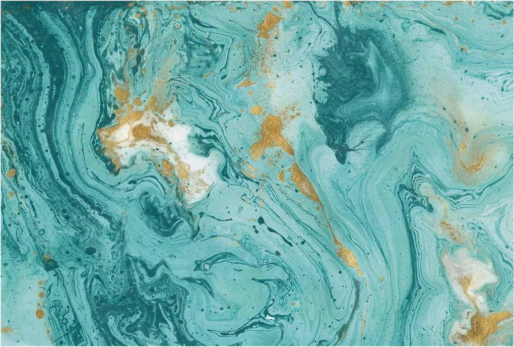 Fotótapéta Flizelin Dekoratív Hálószoba Tengeri hullámok 104x70 Ragasztó