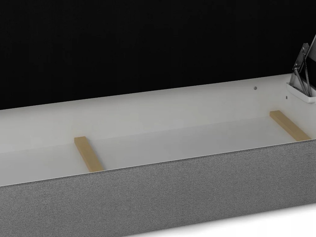 Franciaágy Boxspring 140 cm Fade 2 (bézs) (matraccal és tárolóhellyel). 1046492